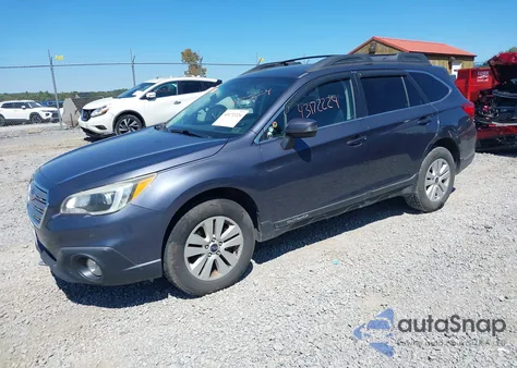 2016 Subaru Outback 2.5I Premium из США, поврежденный, VIN 4S4BSBHC1G3302978